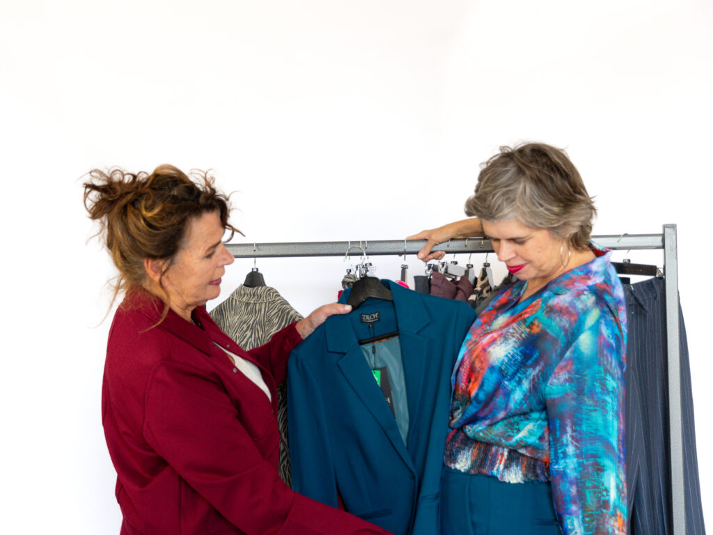 Tonny en Halina voor het shopevent Niijmegen