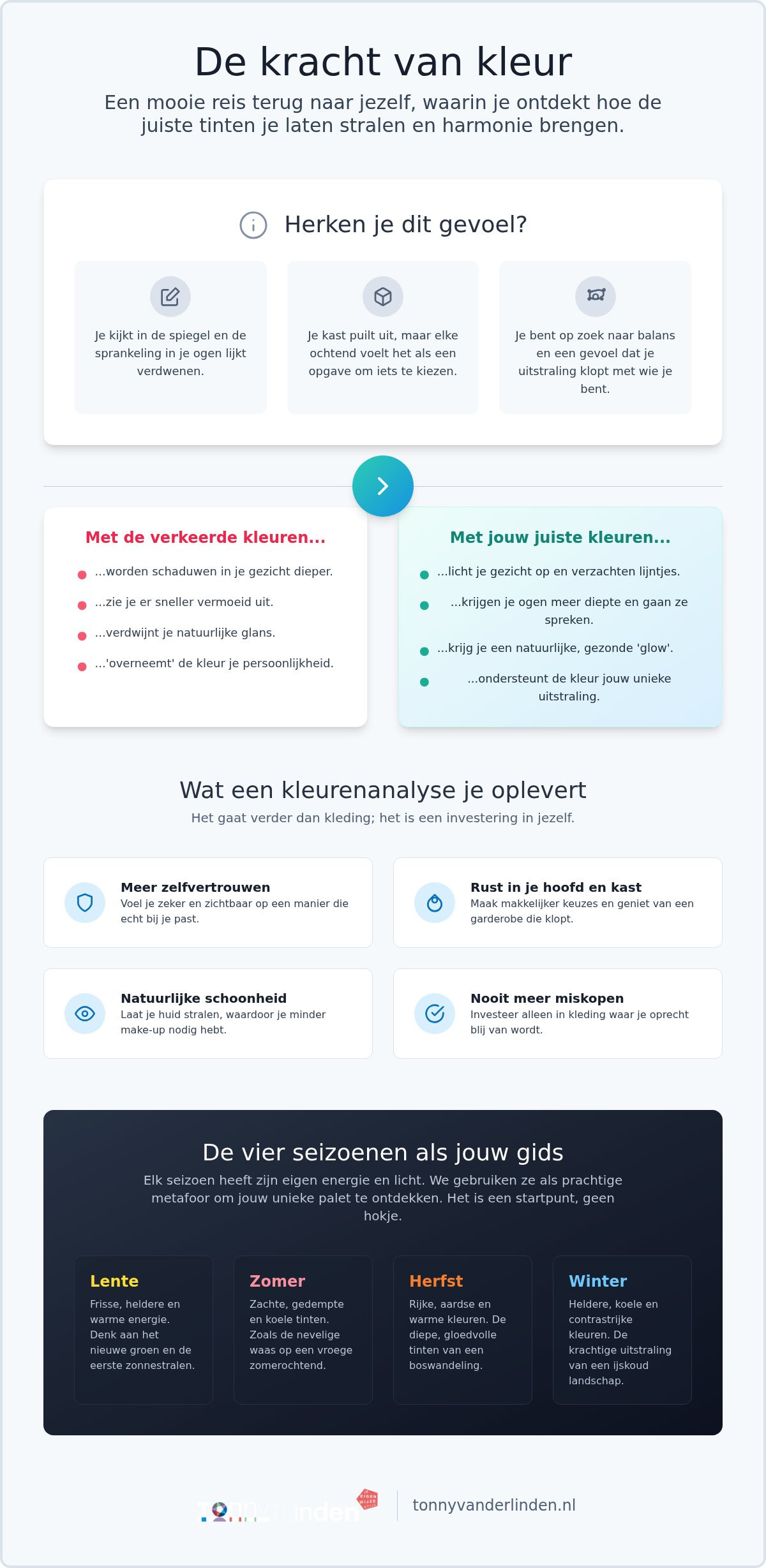 Kleurenanalyse: ontdek de tinten die je echt laten stralen